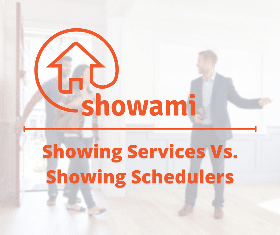 The difference between home showing services and home showing scheduling apps