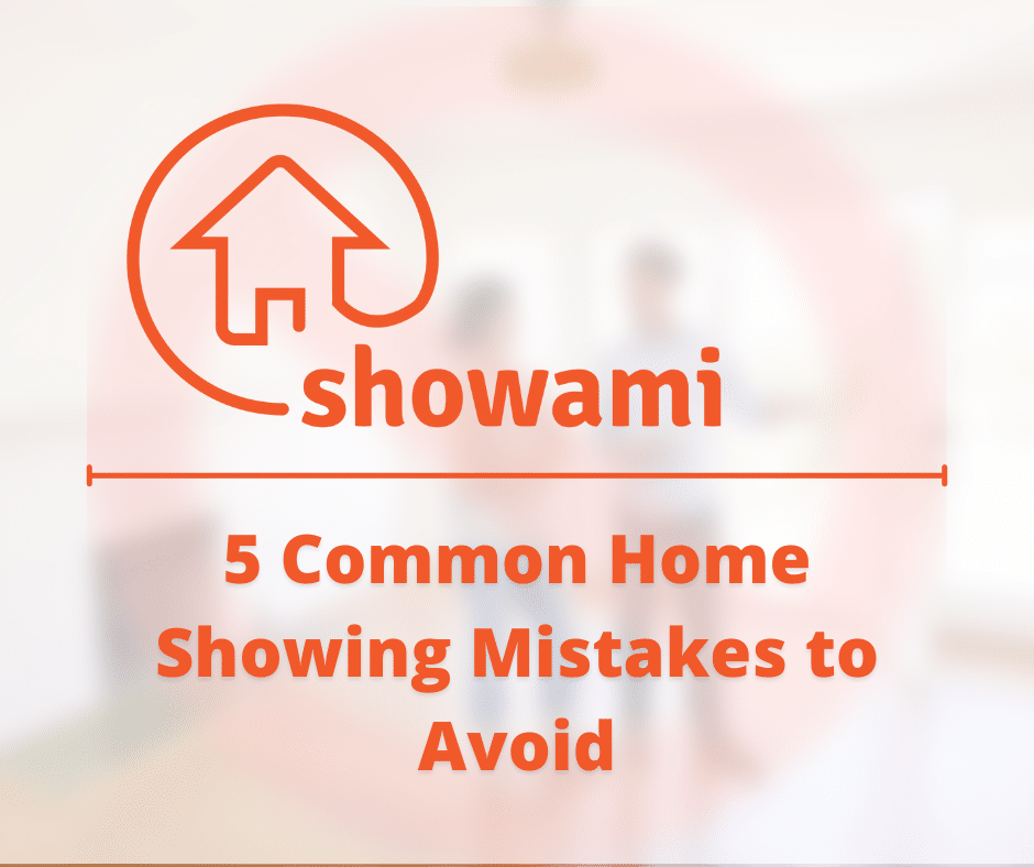 Home showing mistakes to avoid