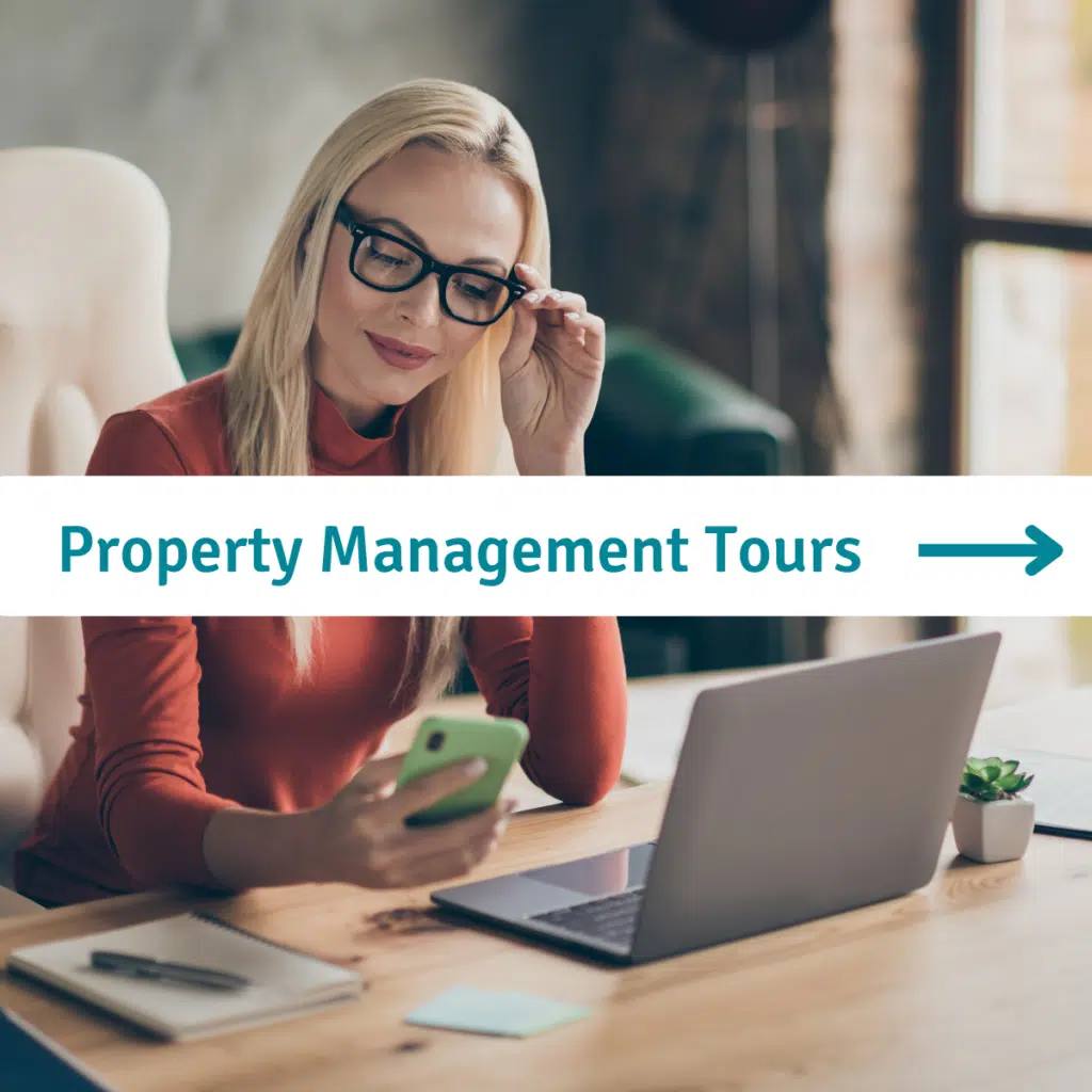 Property management rental tours